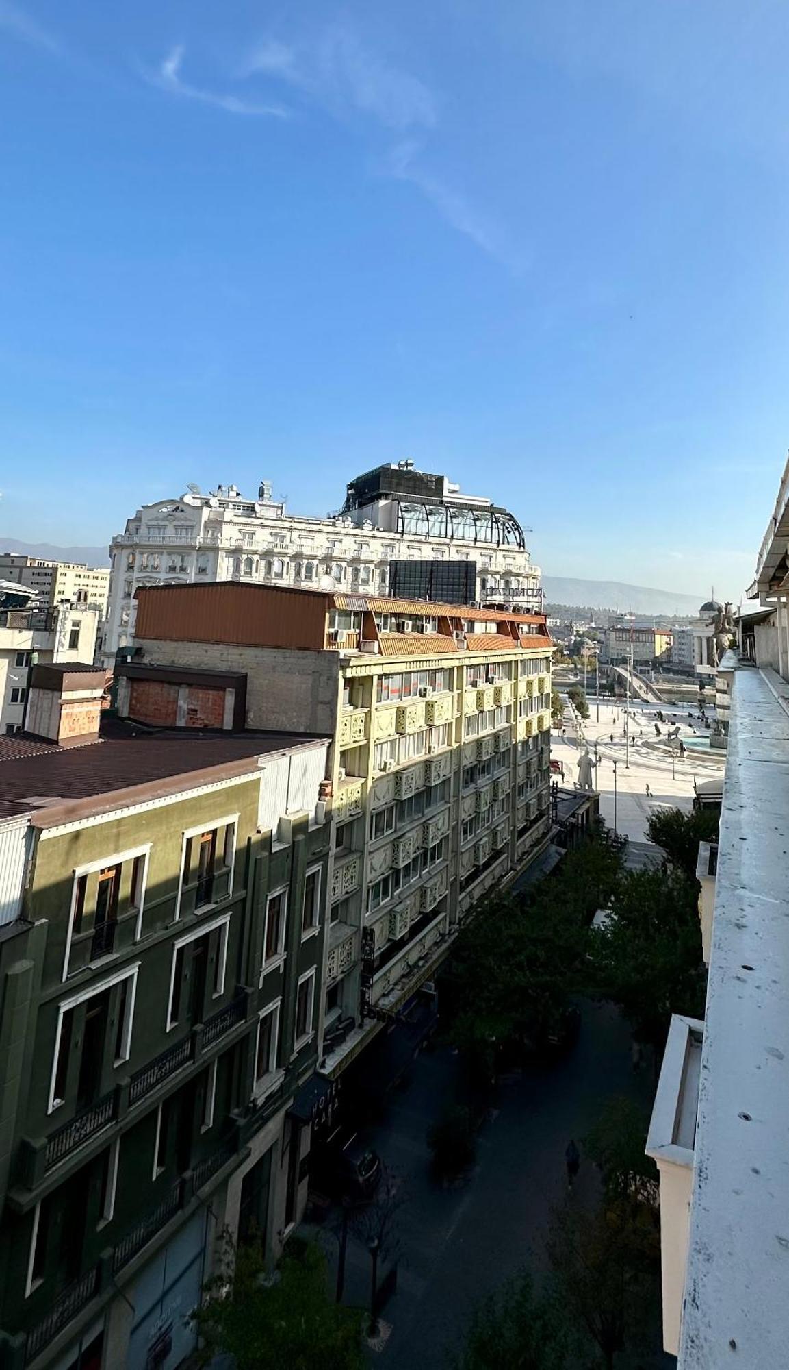 Alexandar Square Apartments Skopje Exterior foto