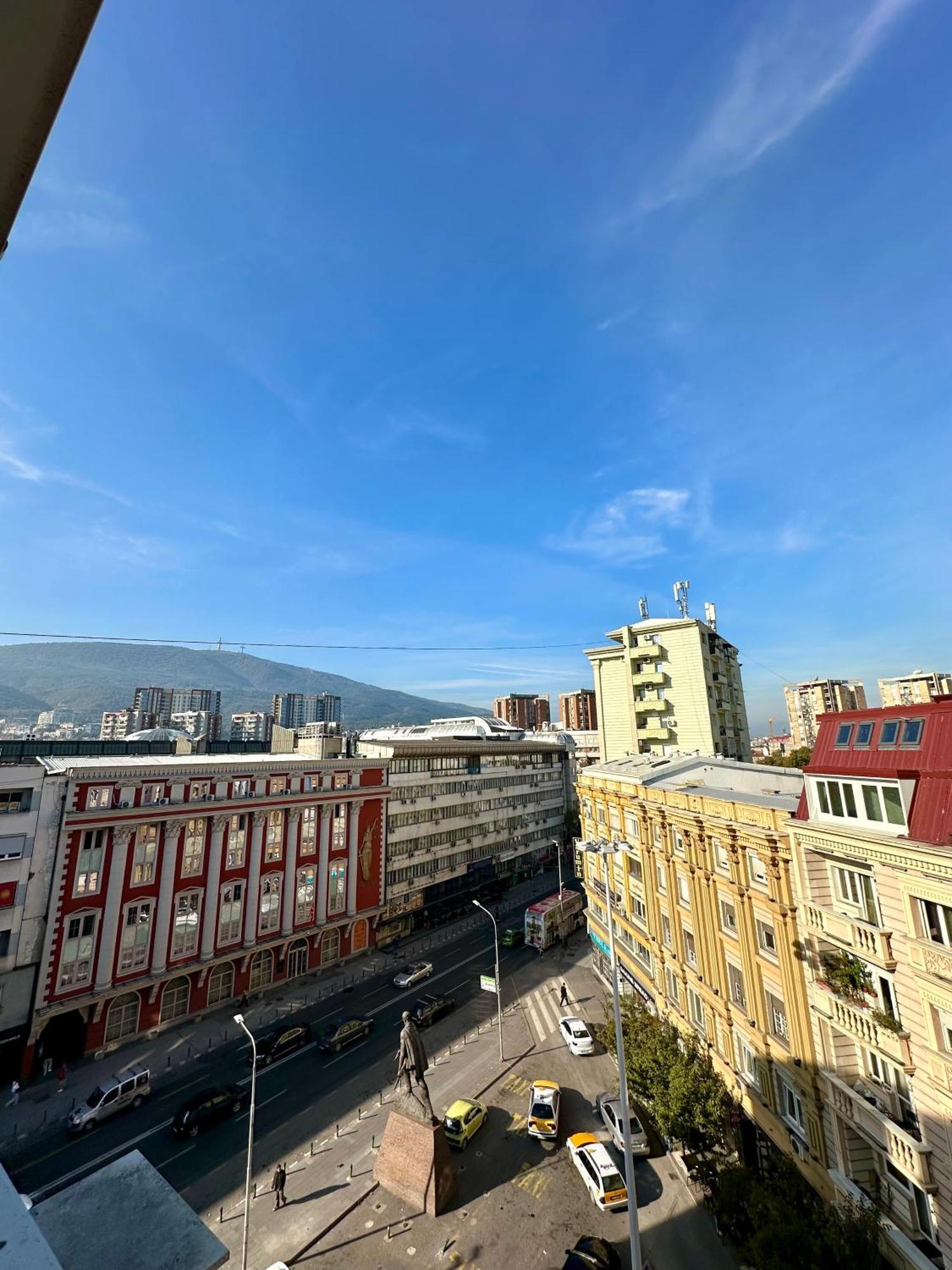 Alexandar Square Apartments Skopje Exterior foto